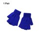 thumbnail image 4 of Jumpingount 1 par de guantes de punto de medio dedo Unisex estiramiento elástico mitones sin dedos al aire libre ciclismo de carretera ciclismo Type1 NO1, 4 of 6