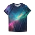 thumbnail image 6 of Warop Casual T-Shirt for Men and Women, with Star Print and Round Neck, for Daily Use and Casual Activities, 6 of 6