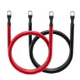 thumbnail image 3 of 4 AWG Battery Cable 4AWG Gauge Pure Copper Battery Inverter Cables with 3/8 in Lugs Both Ends Power Inverter Wire Set, 3 of 5