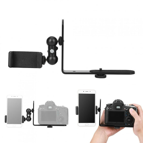 ANGGREK SLR Mirrorless Camera Attachment Bracket Mobile Phone Clip Installable Cellphone LED Light Microphone Monitor Photography Accessories,Photography Accessories,Mobile Phone Clip