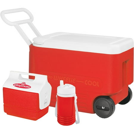 Igloo 38-Quart Wheelie Cool/Playmate Mini/1-Quart Legend Combo