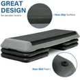 thumbnail image 3 of ZenSports 43''Adjustable Step Platform W/ 4 Risers, Aerobic Exercise- Home Gym Stepper,Max 550lbs, 3 of 11