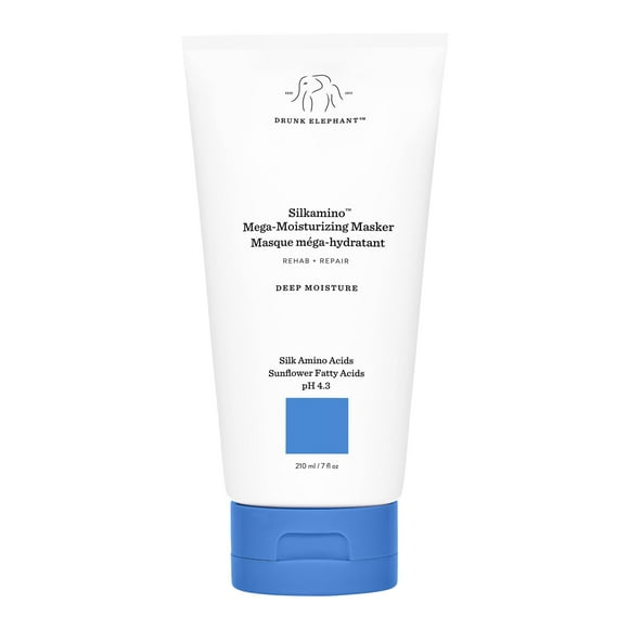 Drunk Elephant Silkamino Mega-Moisturizing Masker Conditioner - For All Hair Types (210 mL / 7 Fl Oz)