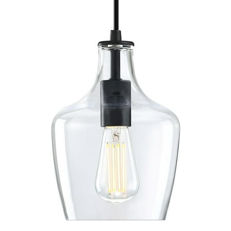 

Forte Lighting 2679-01 Milo 7 Wide Mini Pendant - Black