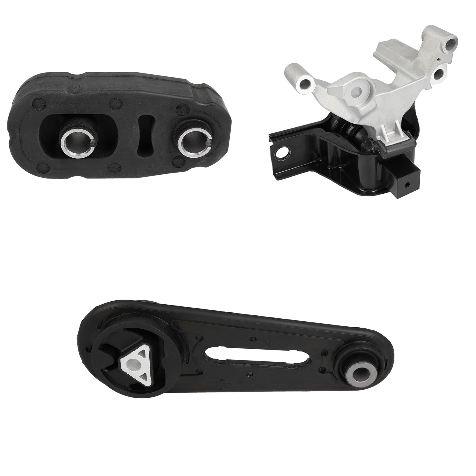 ECCPP Engine Motor Mount and Torque Strut Mount Set Fit For Nissan Sentra 2007-2012 L4 2.0L DOHC, Automatic CVT Transmission A4345 A4348HY A4318