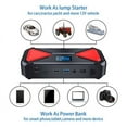 NEXPOW Car Battery Jump Starter, 6000A Car Jump Box for All Gas/12.0L