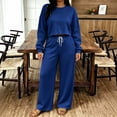 thumbnail image 6 of KyCheLot Women's Sweatsuits Oversized 2 Piece Outfits Long Sleeve Pullover Tops and Sweatpants Casual Set, 6 of 9