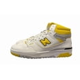 thumbnail image 4 of New Balance 650R Mens Size 10-12 Casual Retro Bball Shoe White Yellow Sneaker, 4 of 6