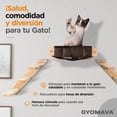 thumbnail image 2 of Hamaca para Gatos con Escaleras de Yute | Repisas para Gatos Grandes | Muebles para Gatos de Pared | Gimnasio para Gatos Interior Seguro y Decorativo, 2 of 8