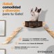 thumbnail image 2 of Hamaca para Gatos con Escaleras de Yute | Repisas para Gatos Grandes | Muebles para Gatos de Pared | Gimnasio para Gatos Interior Seguro y Decorativo, 2 of 8