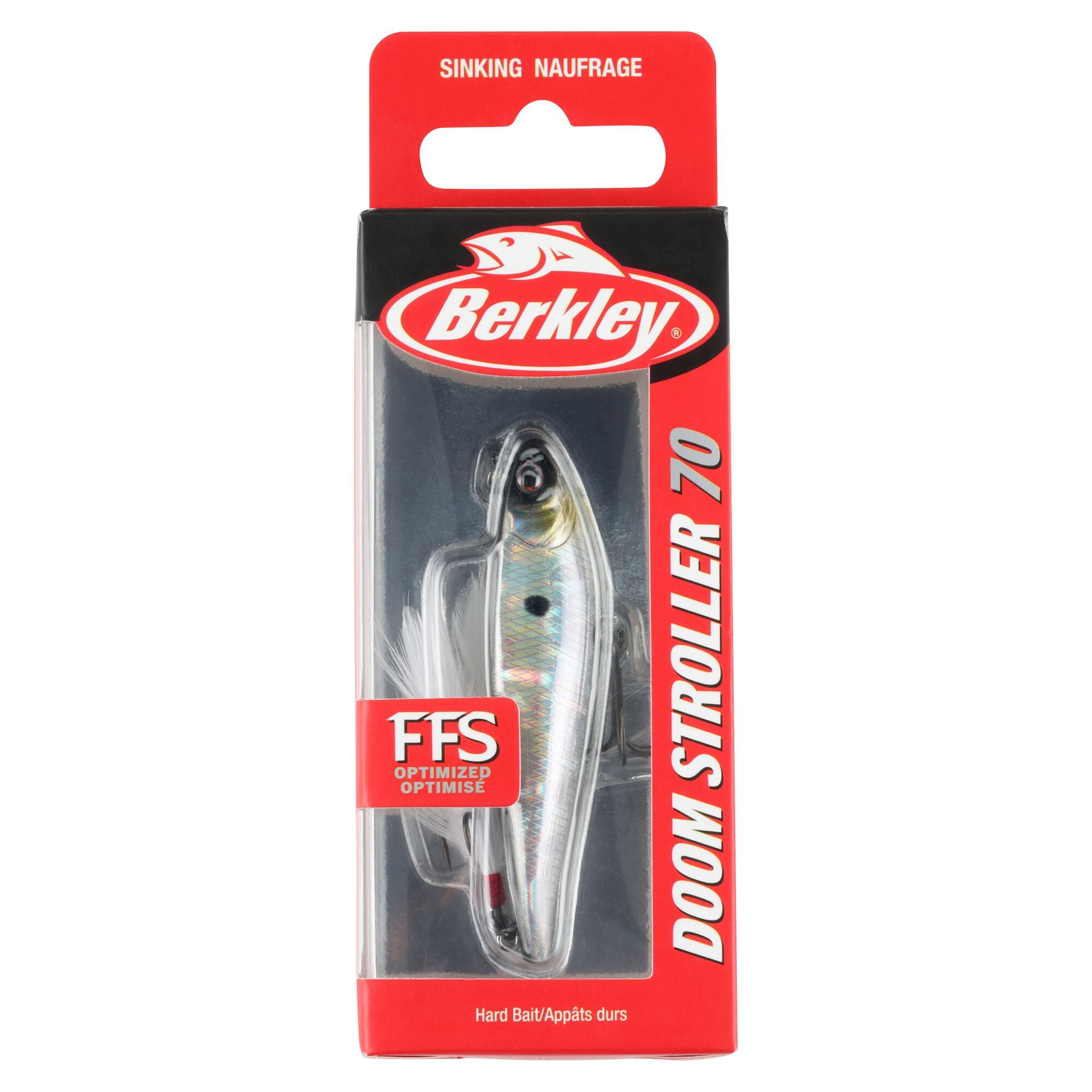 Berkley Doom Stroller Fishing Lure, 2.75 in, Shad (1-count)