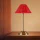 thumbnail image 1 of Lámpara de escritorio inalámbrica, portátil, LED, para decoración del hogar, pequeña, regulable, luz de noche, para habitación infantil, mesita de Rojo, 1 of 8