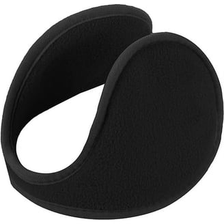 Surell Accessories Knotted Pearl Band Earmuffs, Black  display picture 1