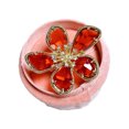 thumbnail image 1 of Decodeary Wonderful Gifts Elegant Flower Ring For Rings For Women Present Wide Application red, 1 of 6