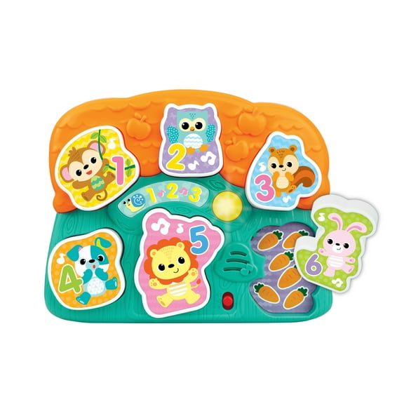 Winfun 7 Piece Lights 'N Sounds Plastic Animal Puzzle