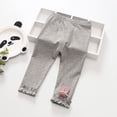 thumbnail image 2 of Infant Toddler Baby Girls Bunny Slim Legging Pencil Pants Thin Knit Trouser Clothes, 2 of 9