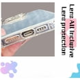 thumbnail image 5 of Electroplated Butterfly Glitter Feathered Case with or Without Chain, Lens Film Fully Covered, Drop Proof for iPhone 15 14 13 12 11 Pro Max XS XR X Phone Case (Silver 1,iPhone 11 Pro Max), 5 of 8
