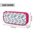 thumbnail image 3 of Uemuo Hawaii Palms Printed Pencil Pen Case, Portable Pencil Pouch with Zipper, Compact Stationery Bag Makeup Bag, Pencil Bag for Home Office, 3 of 9