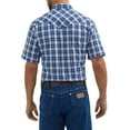 thumbnail image 3 of Wrangler® Men's and Big Men's Regular Fit Short Sleeve Western Shirt, Sizes S-5XL, 3 of 4