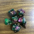 thumbnail image 4 of 1 Set Polyhedral Dice Double Color Beautiful Exquisite Acrylic Role Playing Games Craps Entertainment Supplies Gambling Industry red+green, 4 of 7