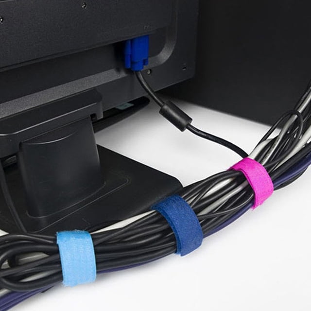 OULII 20Ud Envoltura Para Cables De Nylon Fácil De Usar Para Mantener Cables Juntos