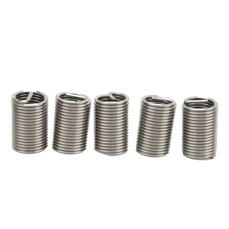 

5Pcs Thread Inserts Wire Protection Sleeve Repair Tool Kit Fastener Hardware M20x2.5x2.5D