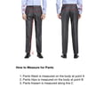 thumbnail image 7 of HBDesign Mens Vertical Stripe Quick Dry Pants Soft Lightweight Breathable Summer Trousers, 7 of 7