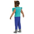 thumbnail image 2 of Disguise Boys' Minecraft Recycled Blend Steve Jumpsuit Costume - Size 7-8, 2 of 3