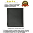 thumbnail image 4 of RFID Blocking Bifold Hipster Credit Card Wallet Premium Lambskin Leather RFID P 1502 (C), 4 of 16