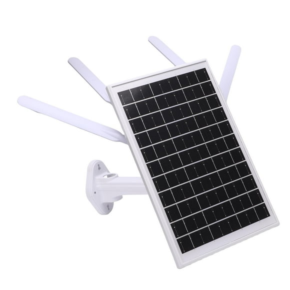 12W Solar Powered 4G LTE Modem Router, 300Mbps Outdoor Solar WiFi 6 Extender with SIM Card Slot, IP66 Waterproof, 150M WiFi Range, 18000mAh Battery