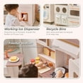 thumbnail image 5 of Teamson Kids Little Chef Savannah Wooden 3-piece Play Kitchen Set with Fridge, Sink, Stove & 21 Accessories, White, 5 of 15
