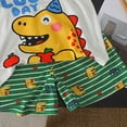 thumbnail image 5 of Toddler Boys Outfit Set 2 Packs 4T Child Boy Summer Clothes Short Sets Short Sleeves T-shirt Tops Shorts 6-12 Months 12-24 Months 2T 3T 5T 6T 7T Children 18-24 Months, 5 of 7