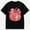 Black-14, variant on Women's Colorful Pumpkin Graphic T-Shirt, Cute Fall Pumpkin Shirt