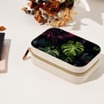 thumbnail image 7 of Tropical Plants Velvet Portable Decorative Box with Removable Compartment - Jewelry Stand, Necklace Organizer, and Gift, 7 of 7