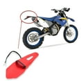 thumbnail image 6 of JunYeShi off Road Motorcycle Rear Mudguard Taillight LED Brake Light Modification Polygonbrake Taillight License Obliteratelight Rear Tailboard, 6 of 6