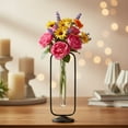 thumbnail image 2 of Sabrina Metal Hanging Bud Vase with Glass Test Tube, 2 of 6