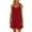 01* Wine, variant on bnaln Beach Dresses for Women Summer Casual Sleeveless Sundress Cover Up Ladies Trendy Shift Mini Tank Dress Loose Comfort Short Dresses Girls Lounge Dresses for Seaside Holiday Wear