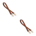 thumbnail image 4 of Sonducket Cuero duradero para actualizaciones de bolsos P Correa de hombro corta Bolsa Correas de repuesto de hombro cortas marrón38cm marrón38cm 2Conjunto, 4 of 6