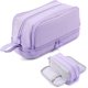 thumbnail image 1 of Estuche para Lapices de Gran Capacidad con 4 Compartimientos, Organizador de Papelería para Oficina Trabajo (Morado), 1 of 4