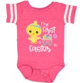 thumbnail image 3 of Inktastic My 1st Easter with Baby Chick and Eggs in Wagon Boys or Girls Baby Bodysuit, 3 of 5