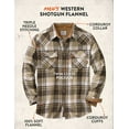 thumbnail image 4 of Legendary Whitetails Men's Shotgun Western Flannel, 4 of 4
