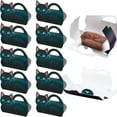 thumbnail image 2 of Hinati Clearance on Sale 10Pcs Gable Boxes for Party Attractive Gift Boxes with In Handle Freezer Organizer Stackable Storage Bins for Kitchen Pantry Organization and Storage, 2 of 9