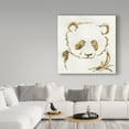 thumbnail image 3 of Trademark Fine Art 'Gilded Panda' Canvas Art by Chris Paschke, 3 of 3