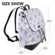 thumbnail image 2 of Easygdp Bouquet and Lavender Flowers Mochila de Cuero para Mujeres, Bolso de Hombro, Bolsos de Mano de Moda para Trabajo y Viajes, 2 of 4