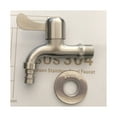 thumbnail image 1 of Outdoor And Garden Stainless Steel Faucet Stainless Steel Water Pipe Faucet Adapter For Portable Washer Etc ,Versatile Functionality, 1 of 5