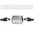 thumbnail image 3 of 2X Acoplador Blindado RJ45 Hembra A Hembra CAT6A Acoplador Ethernet en Línea Adaptador Extensor Ethernet Cable Ethernet, 3 of 5