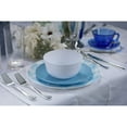thumbnail image 4 of Crown Display 10" Disposable Plastic Wedding & Party Fancy Dinner Plates - Bella Design - 40 Pack, 4 of 8
