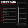 thumbnail image 4 of 24 In 1 Mini Precision Screwdriver Set With Case | Magnetic Head, Nickel Plated Alloy Bit, 24 Different Bits, Micro Bit | Suitable For Mobile Phone, Tablet, Household Repair - Pack Of 1, 4 of 4