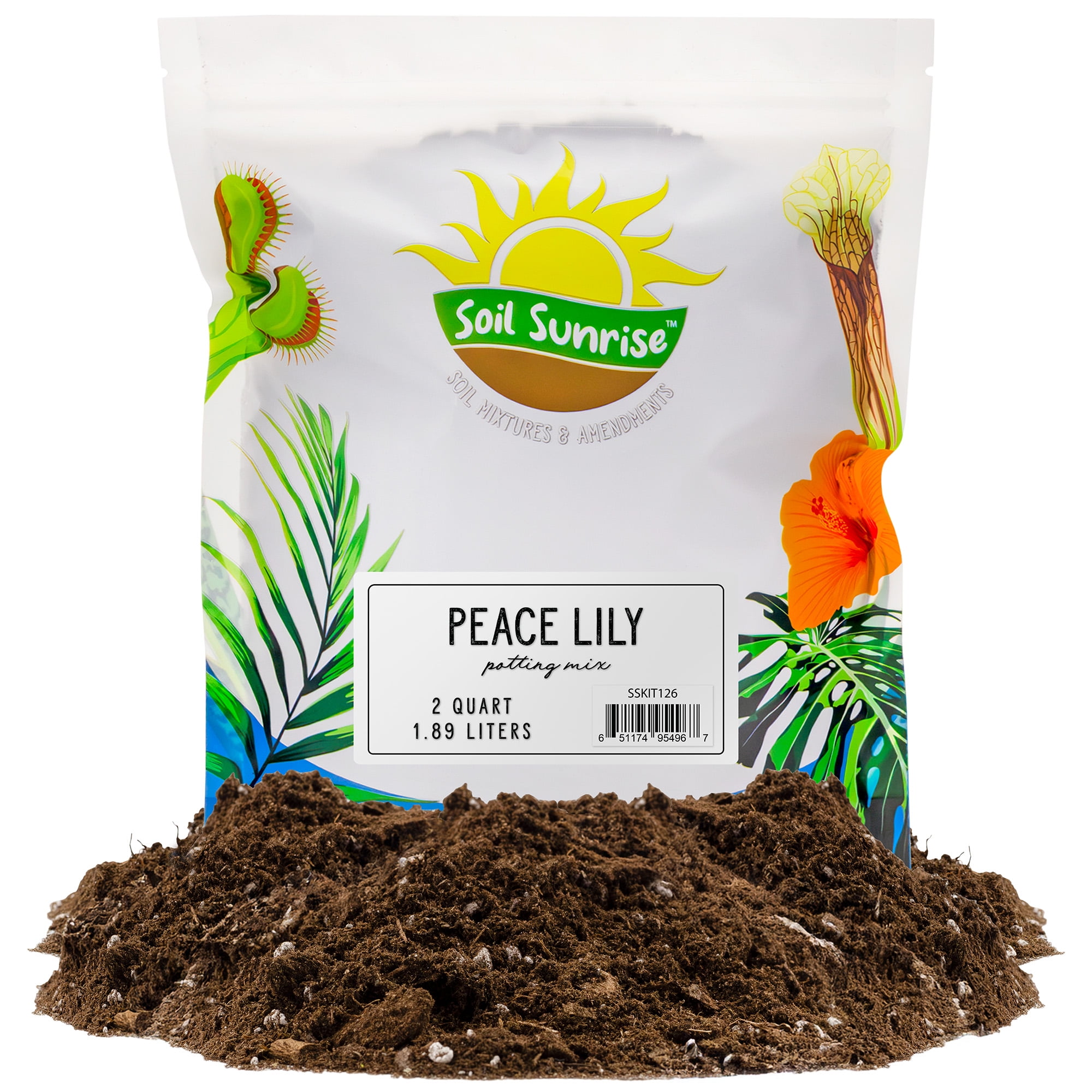 Soil Sunrise Anthurium Plant Potting Mix, Indoor Houseplant Custom