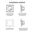 thumbnail image 3 of Kearding Termostato inteligente universal Controlador de temperatura multifuncional Función de ajuste Termostatos Sensor Buena flexibilidad Accesorios de baño, 3 of 5